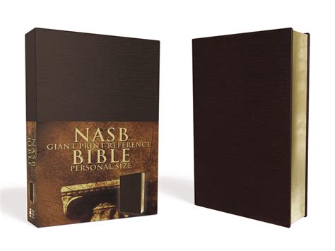 nasb giant print reference bible personal size PDF